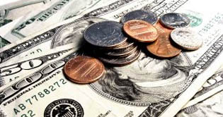 Rupee up by 14 paisa against dollar